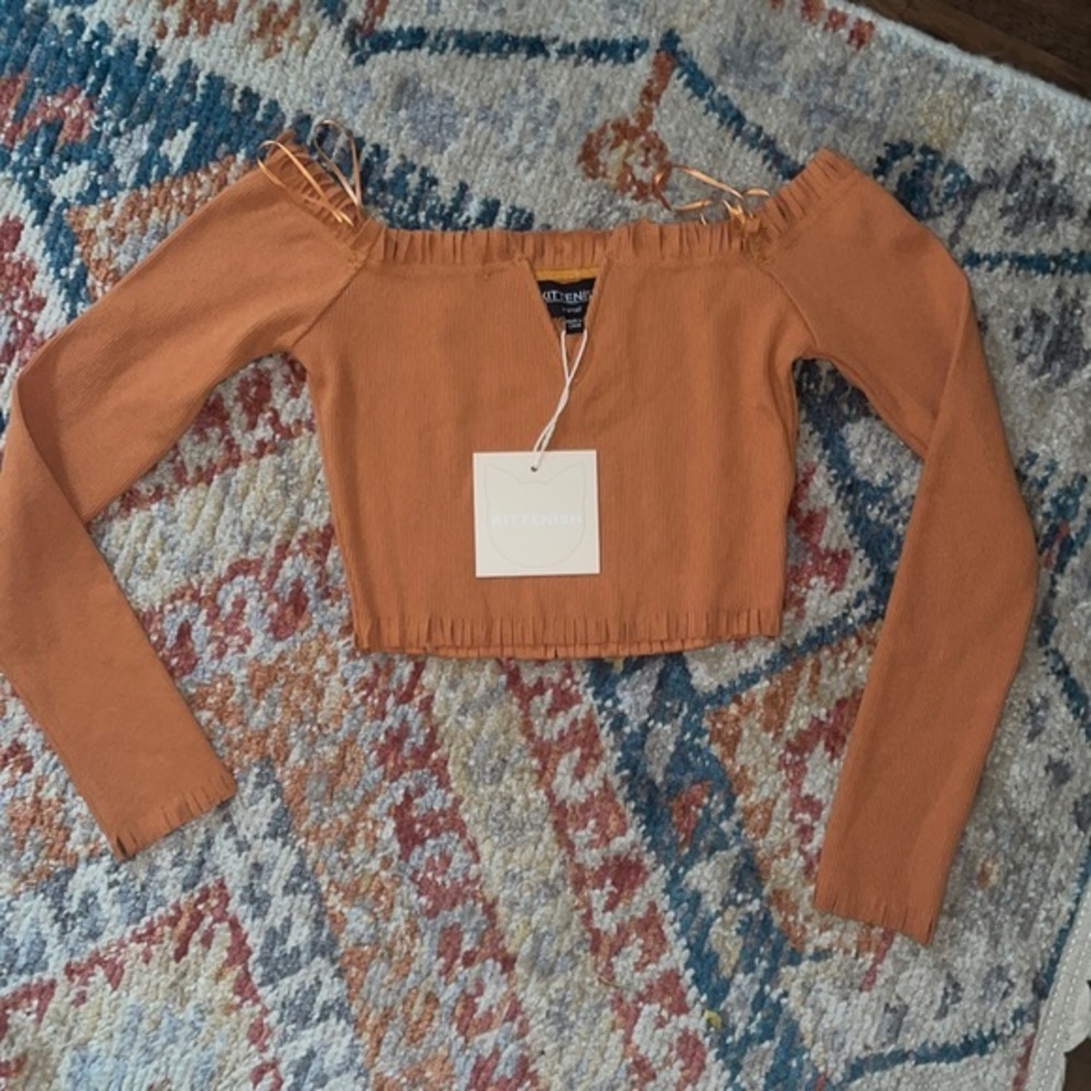 Kittenish crop top festival - XS - new with tags